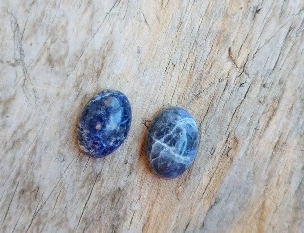 Cabochon sodalit 18*13 mm (2 buc)