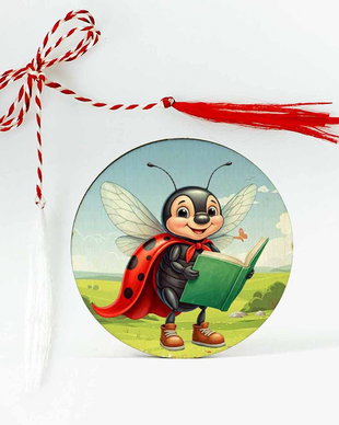 Martisor copii cu super buburuza