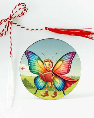 Martisor copii cu super fluturas