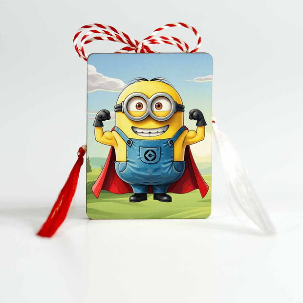 Martisor pentru copii cu Super Minion
