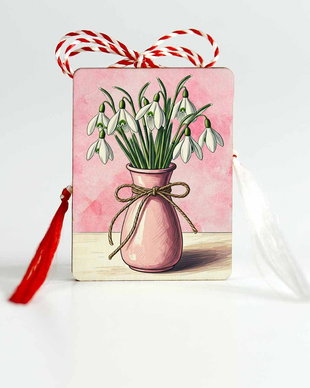 Martisor cu ghiocei