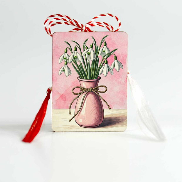 Martisor cu ghiocei