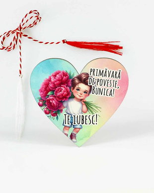 Martisor personalizat bunica, mamaia