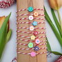 Martisor copii bratara cu flori, martisor flori, bratara copii, martisor floare