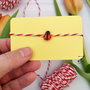 Martisor copii bratara buburuza, martisor buburuza, bratara copii, martisor buburuza