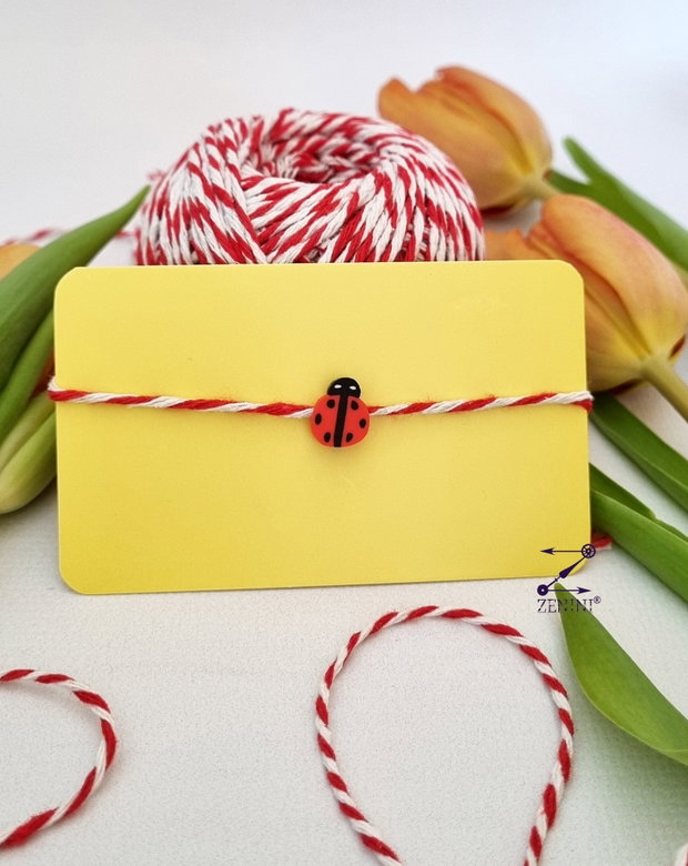 Martisor copii bratara buburuza, martisor buburuza, bratara copii, martisor buburuza