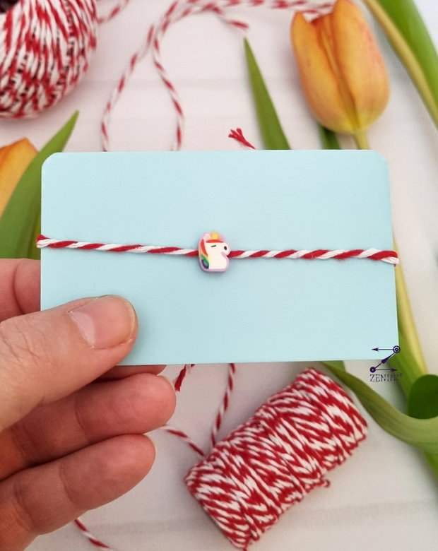 Martisor copii bratara unicorn, martisor unicorn, bratara copii, martisor unicorn