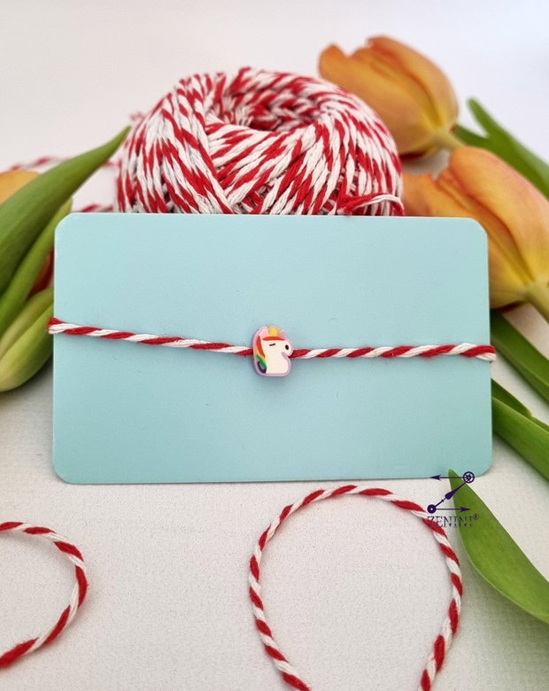 Martisor copii bratara unicorn, martisor unicorn, bratara copii, martisor unicorn