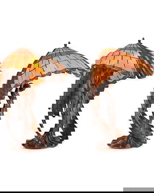 Zburatoarea-lampa de masa Tiffany