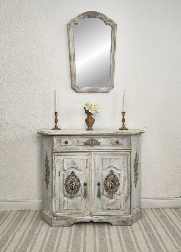 Comodă cu oglindă-Antique