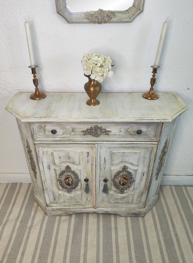 Comodă cu oglindă-Antique
