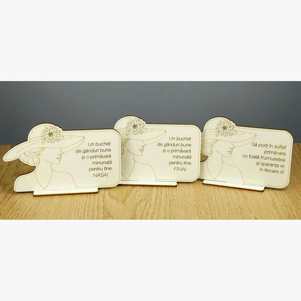 Martisor personalizat nasa, fina, prietena, colega