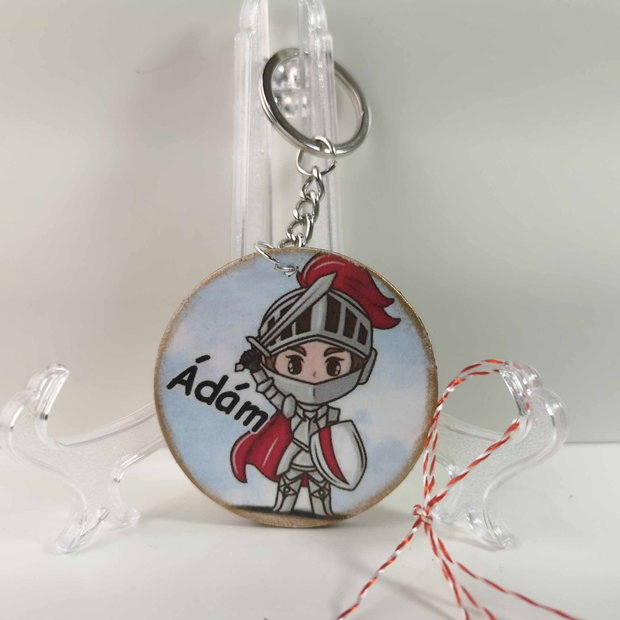 Martisor personalizat - breloc baieti