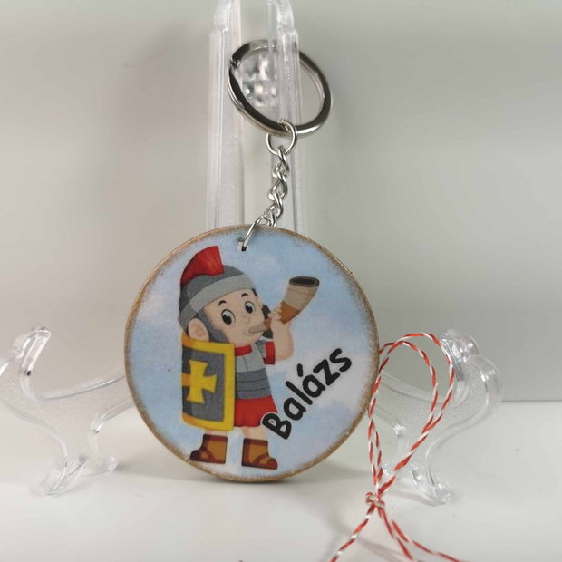 Martisor personalziat baieti - breloc