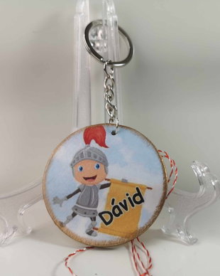 Breloc personalizat - martisoare baieti