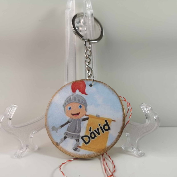 Breloc personalizat - martisoare baieti