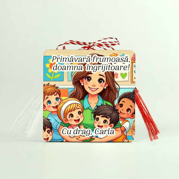 Martisor personalizat Ingrijitoare
