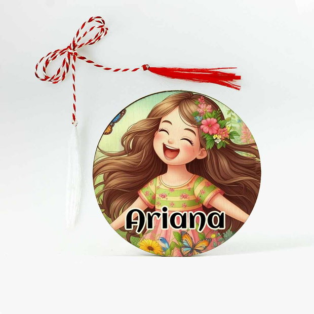 Martisor cu nume fetita