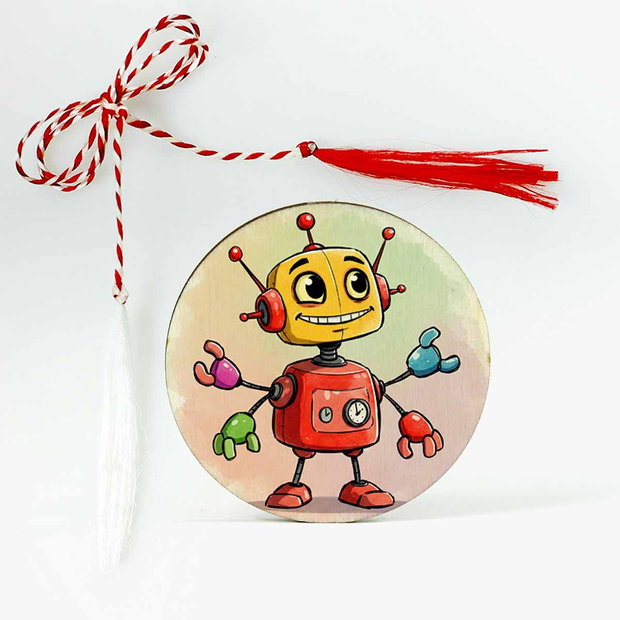 Martisor copii, robot