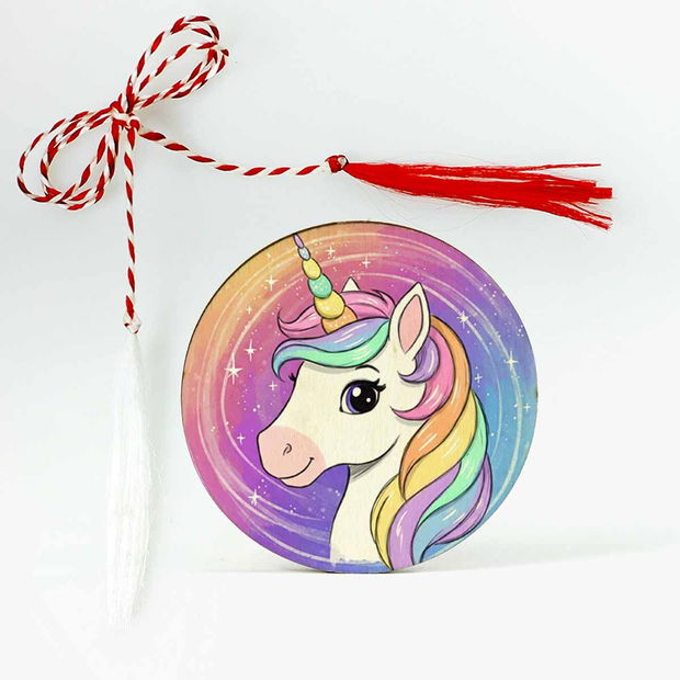 Martisor cu unicorn