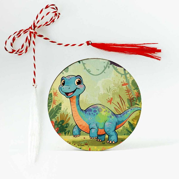 Martisor copii, dinozaur