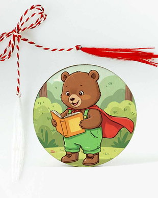 Martisor pentru copiicu super ursulet