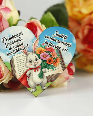Martisor Super Iepurasi educatoare, invatatoare