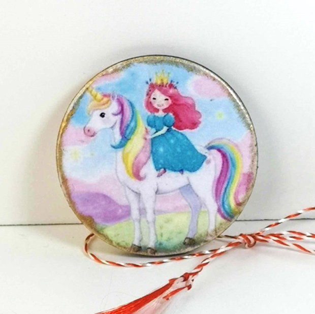 Martisor cu unicorn