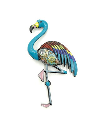 Brosa flamingo turcoaz, 4393