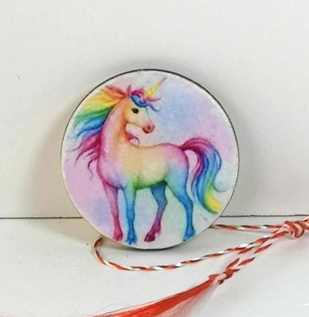 Martisor cu unicorn