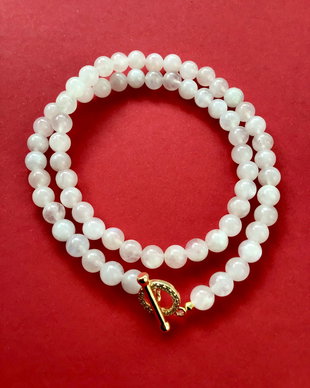 Colier CHOKER Piatra lunii naturala