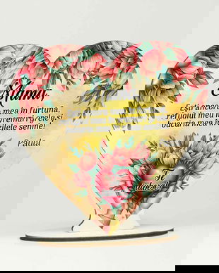 Trofeu MAMA cadou personalizat 8 Martie