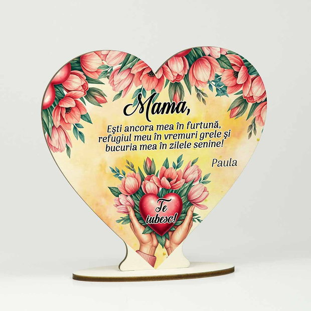 Trofeu MAMA cadou personalizat 8 Martie