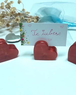 Little hearts - suport pentru carduri