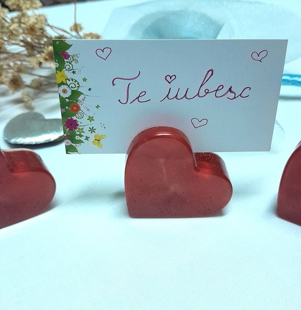 Little hearts - suport pentru carduri
