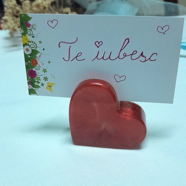 Little hearts - suport pentru carduri