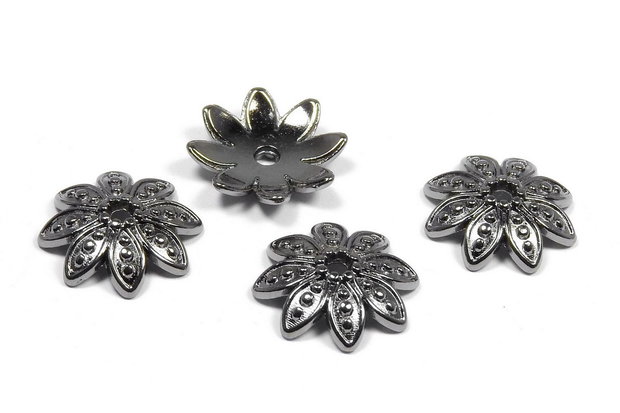 Capacel metalic, gunmetal, 15x4 mm
