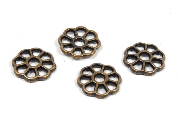 Capacel metalic, cupru, 9x1.5 mm