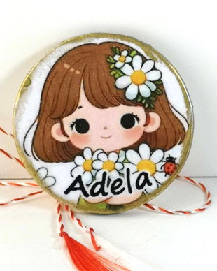 Martisor personalizat cu nume