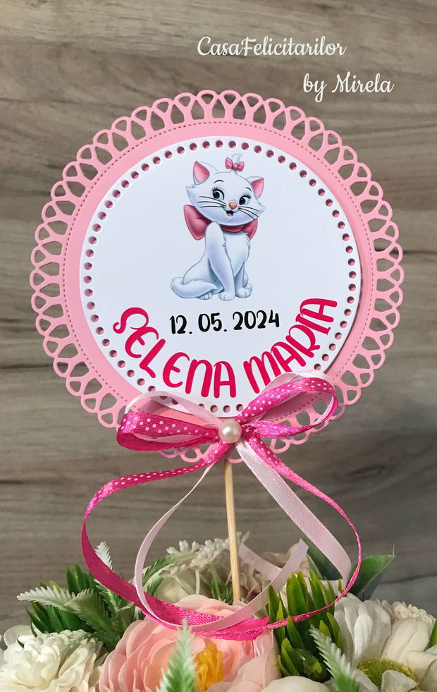 Toppere  Pisicuta Marie personalizate