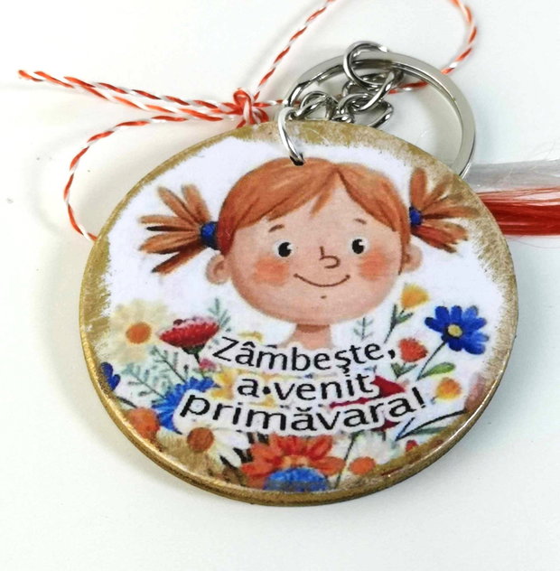 Martisor personaliyat - breloc