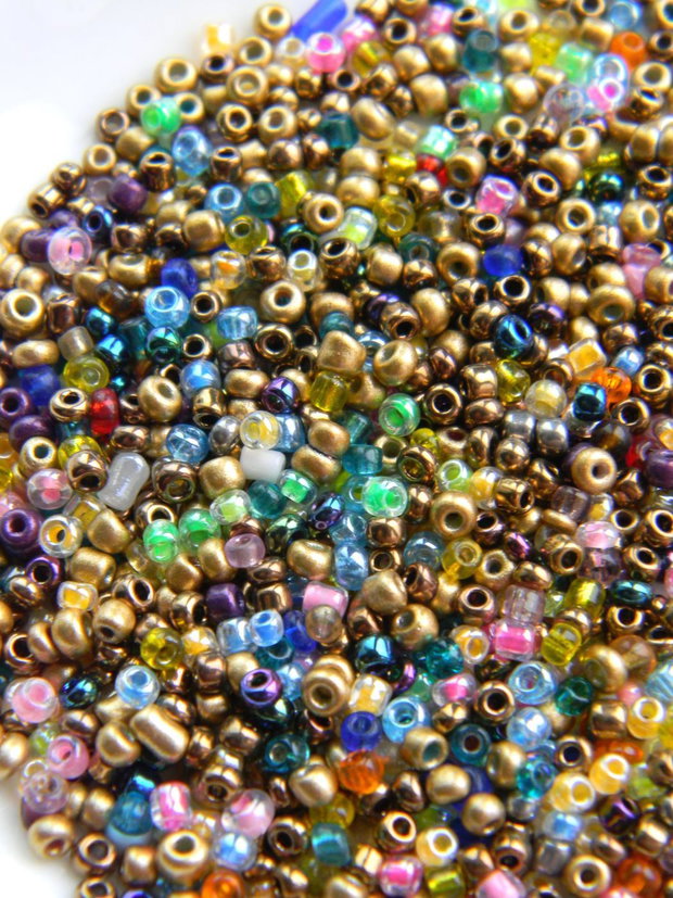 Mix margele nisip 2 mm (100 gr.)  (2-MIX1)