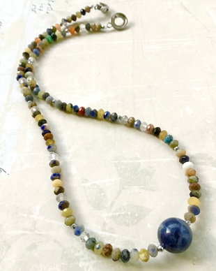 Colier CHOKER mix pietre