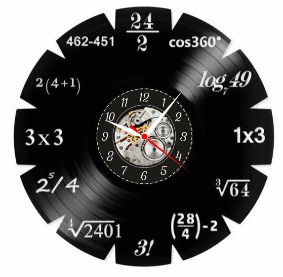 MATEMATICA-ceas de perete