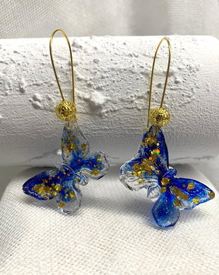 cercei handmade din rasina