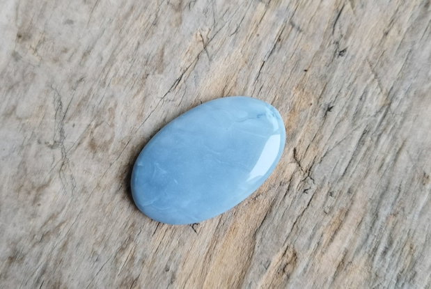 Cabochon opal albastru, 38x24 mm