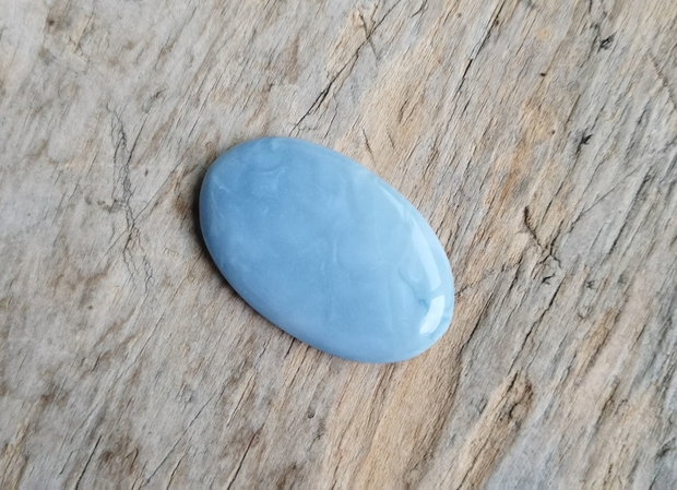 Cabochon opal albastru, 38x24 mm