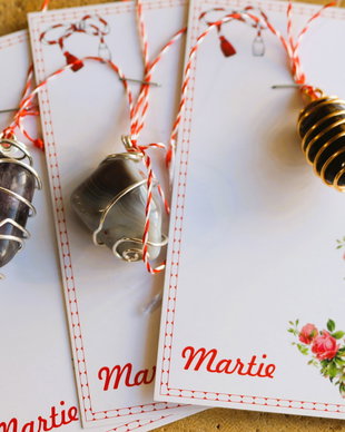 Pandantive din pietre semipretioase/martisor