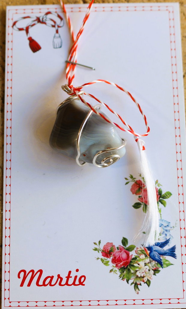 Pandantive din pietre semipretioase/martisor