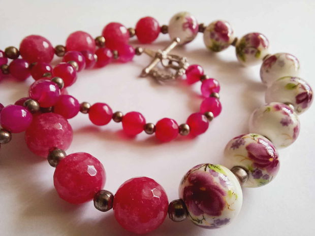 Agate & Portelan - Flori Roz
